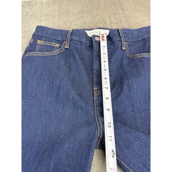 Frank & Eileen Flannigan Flare Jeans Dark Wash Cotton Blend Size 30 Flared Leg - Picture 10 of 14